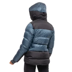 Best Bergans Magma Warm Down Jacket W/Hood Women - Orion Blue / Black