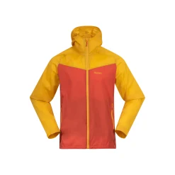 Discount Bergans Microlight Jacket - Brick / Light Golden Yellow