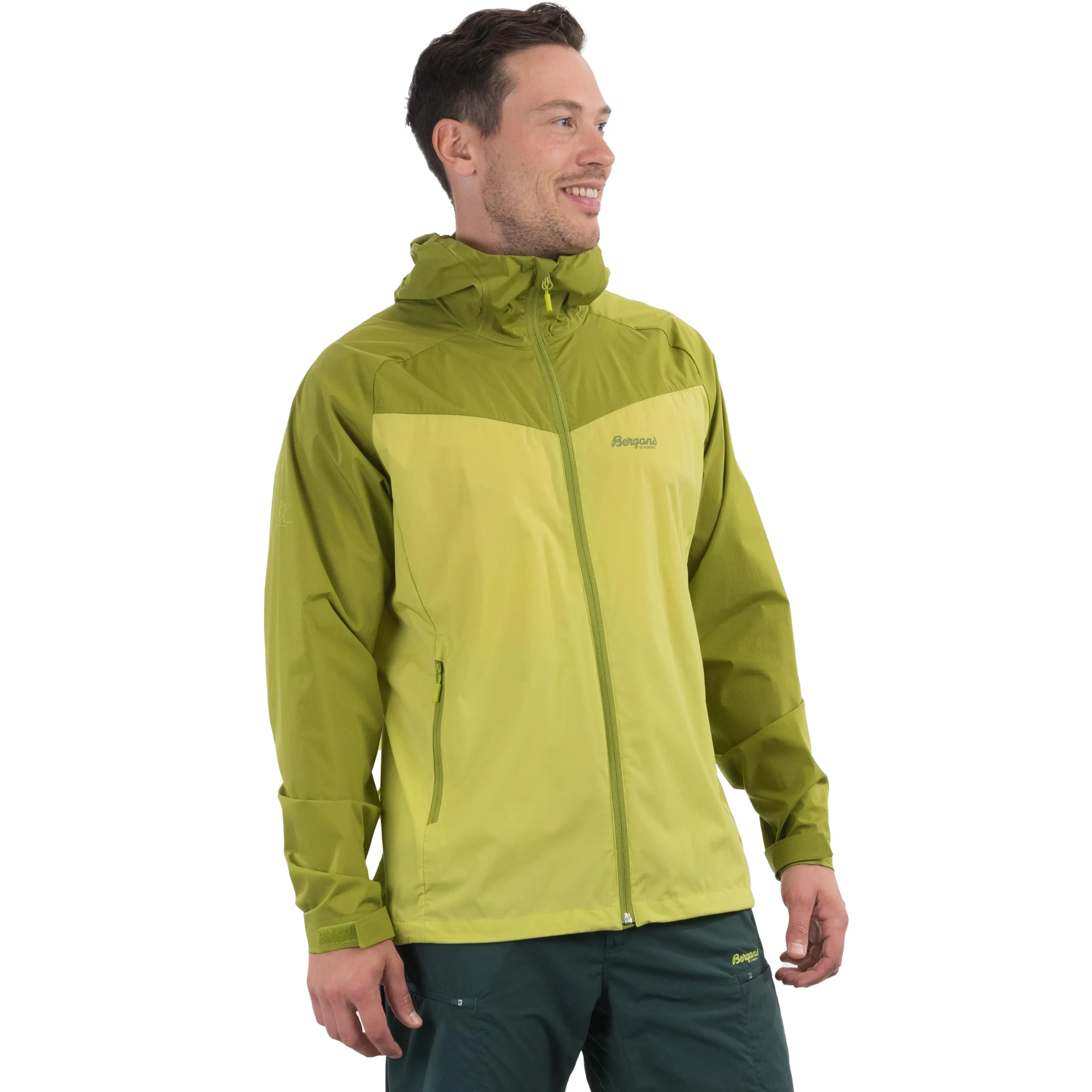 Discount Bergans Microlight Jacket - Green Oasis / Dark Green Oasis