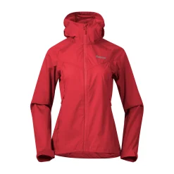 Store Bergans Microlight W Jacket - Fire Red