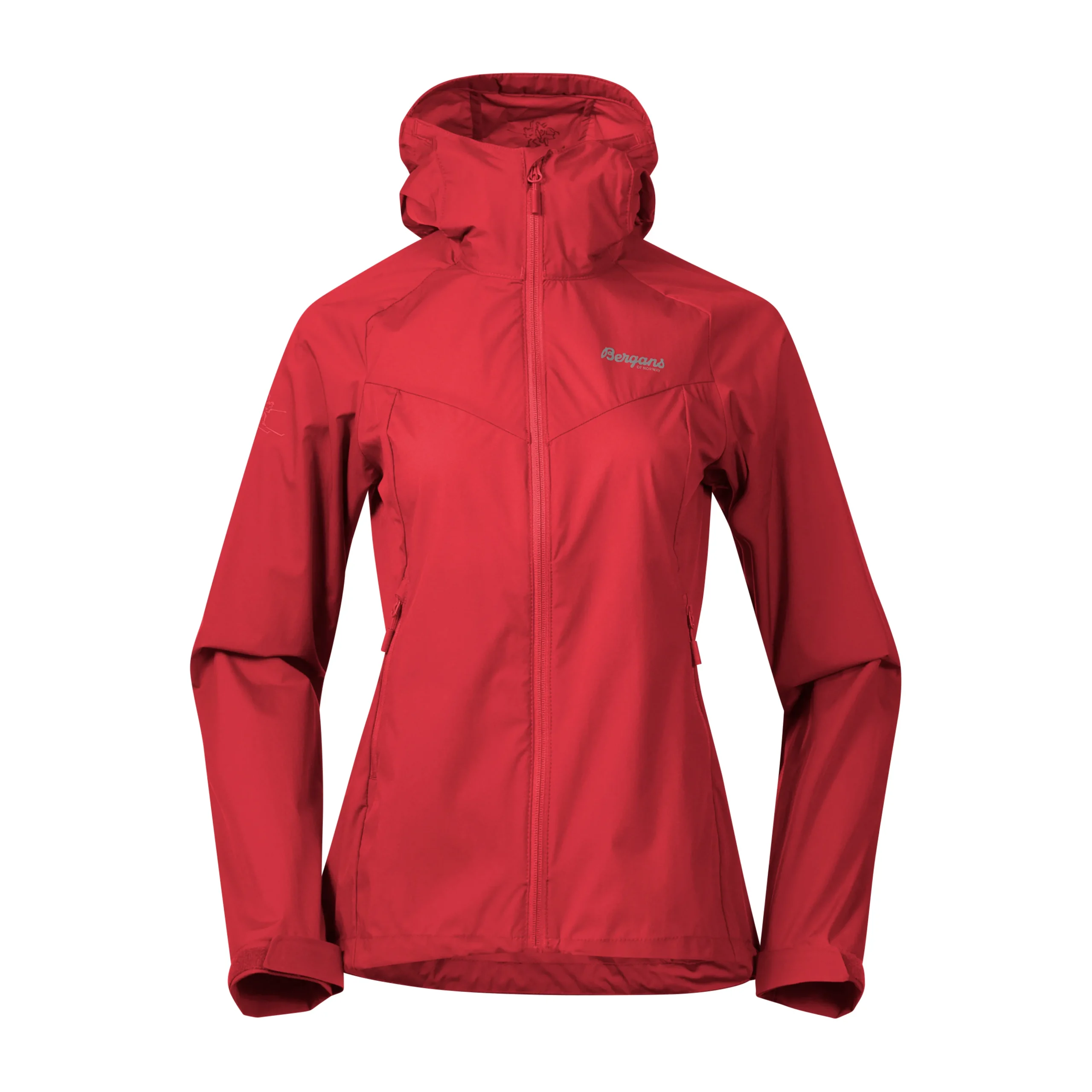 Store Bergans Microlight W Jacket - Fire Red