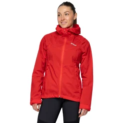Store Bergans Microlight W Jacket - Fire Red
