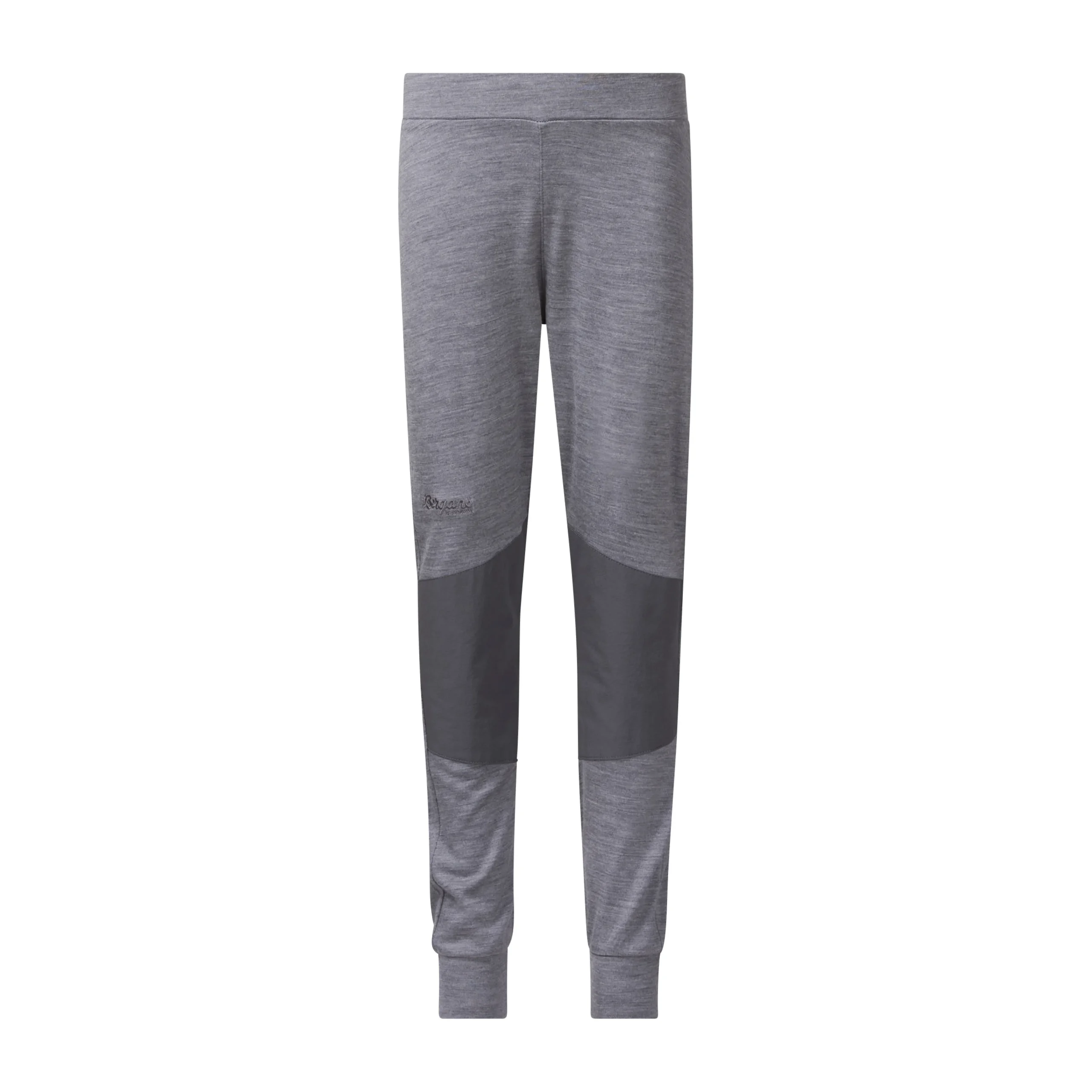 Online Bergans Myske Wool Kids Pants - Solid Grey Melange