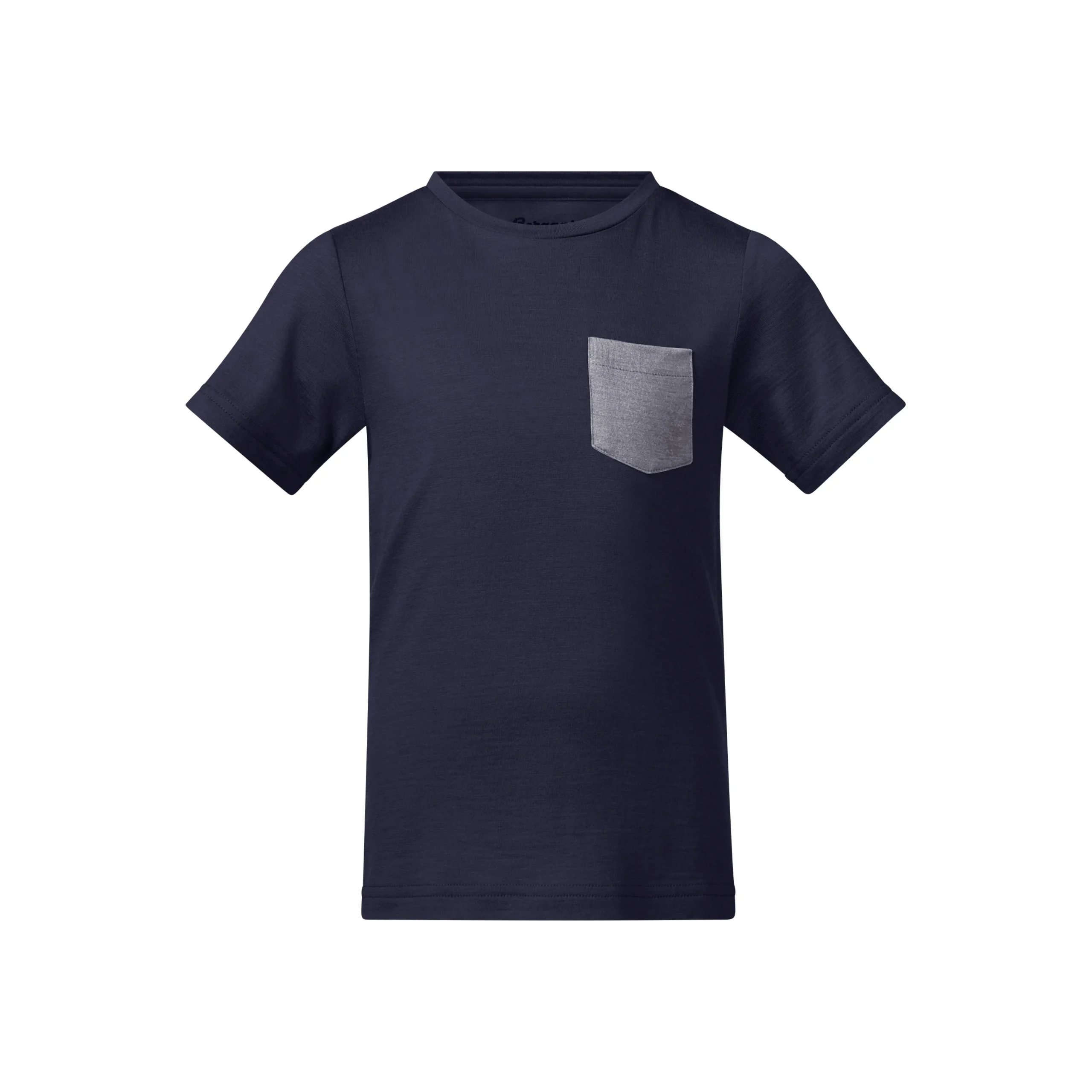 Discount Bergans Myske Wool Kids Tee - Navy