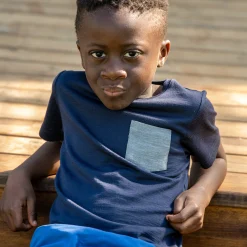 Discount Bergans Myske Wool Kids Tee - Navy