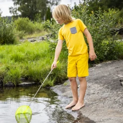 Online Bergans Myske Wool Kids Tee - Light Golden Yellow
