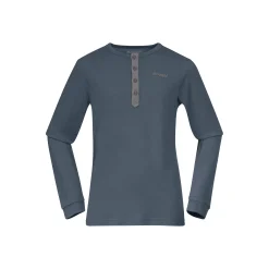 Outlet Bergans Myske Wool Youth Shirt - Orion Blue