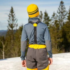 Outlet Bergans Myske Wool Youth Shirt - Orion Blue