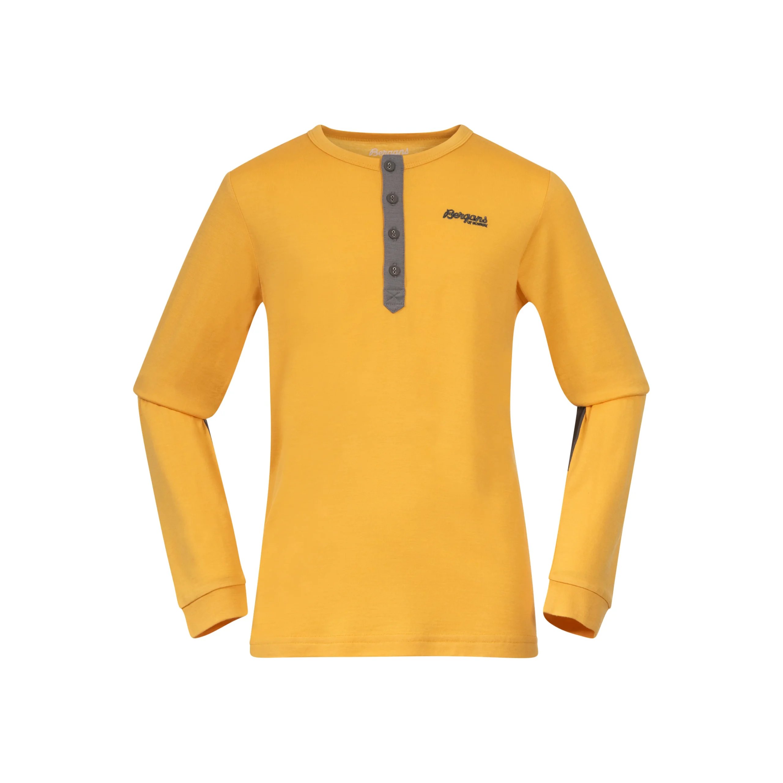 Cheap Bergans Myske Wool Youth Shirt - Light Golden Yellow