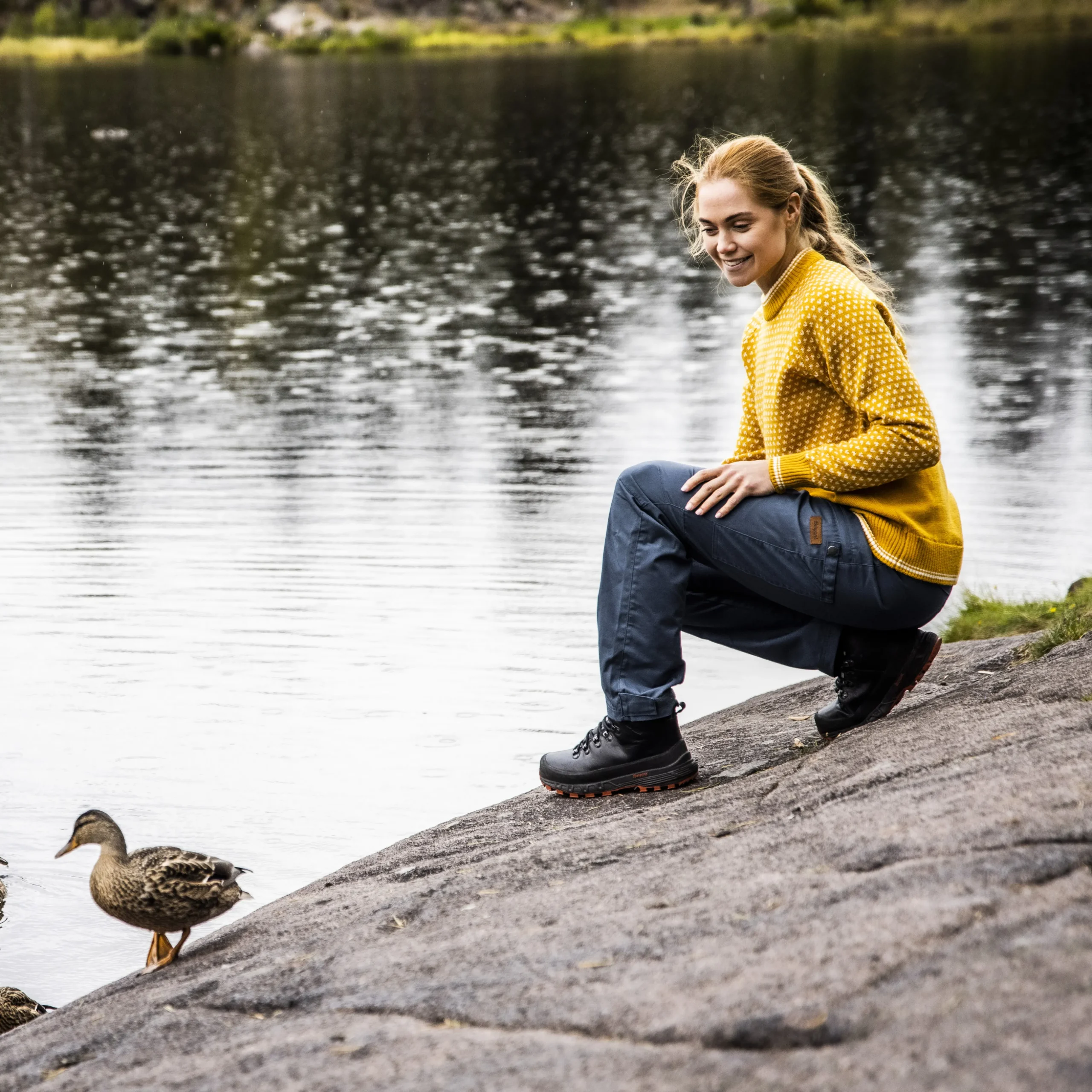 Online Bergans Nordmarka Elemental Outdoor Pants Women - Orion Blue