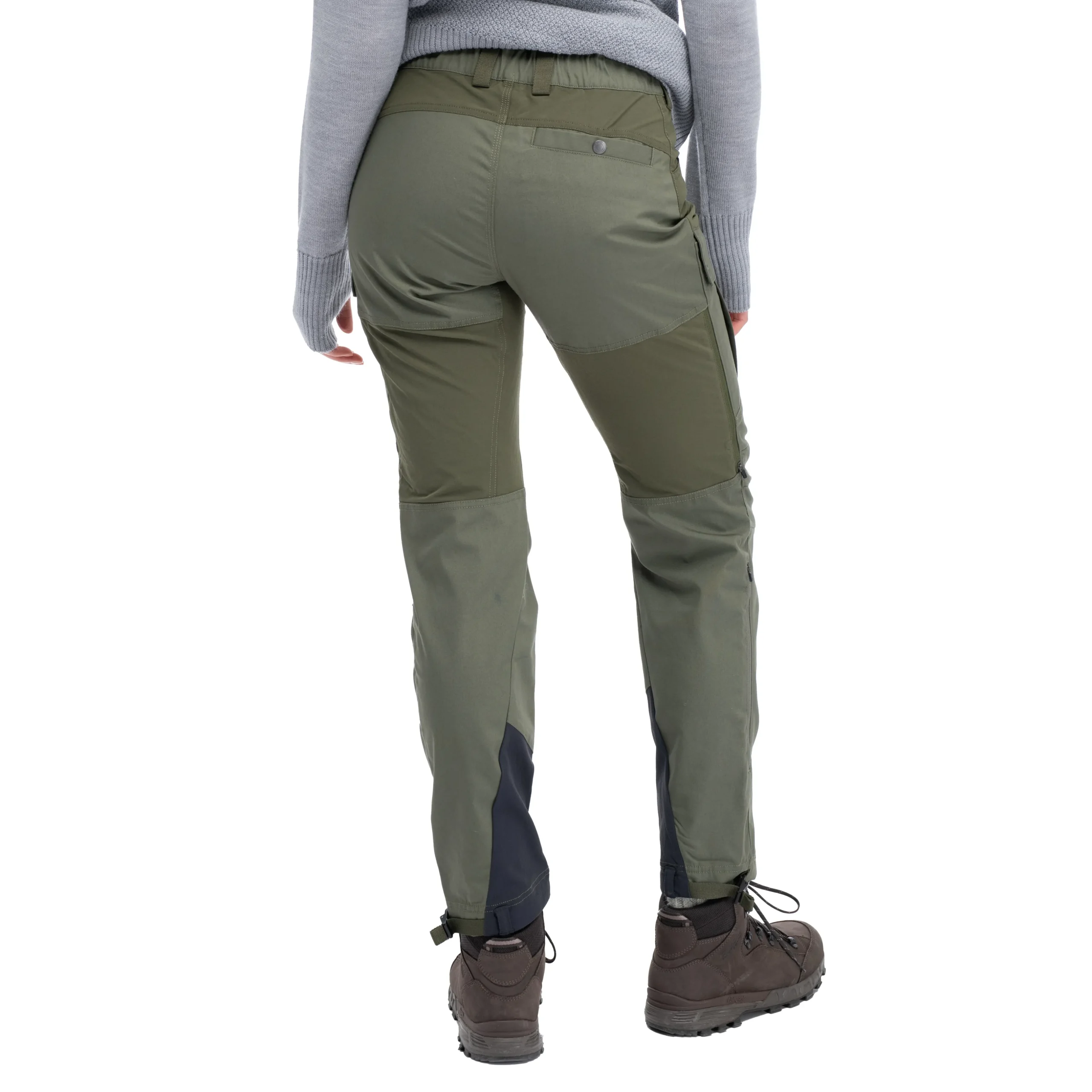 Fashion Bergans Nordmarka Favor Outdoor Pants Women - Green Mud