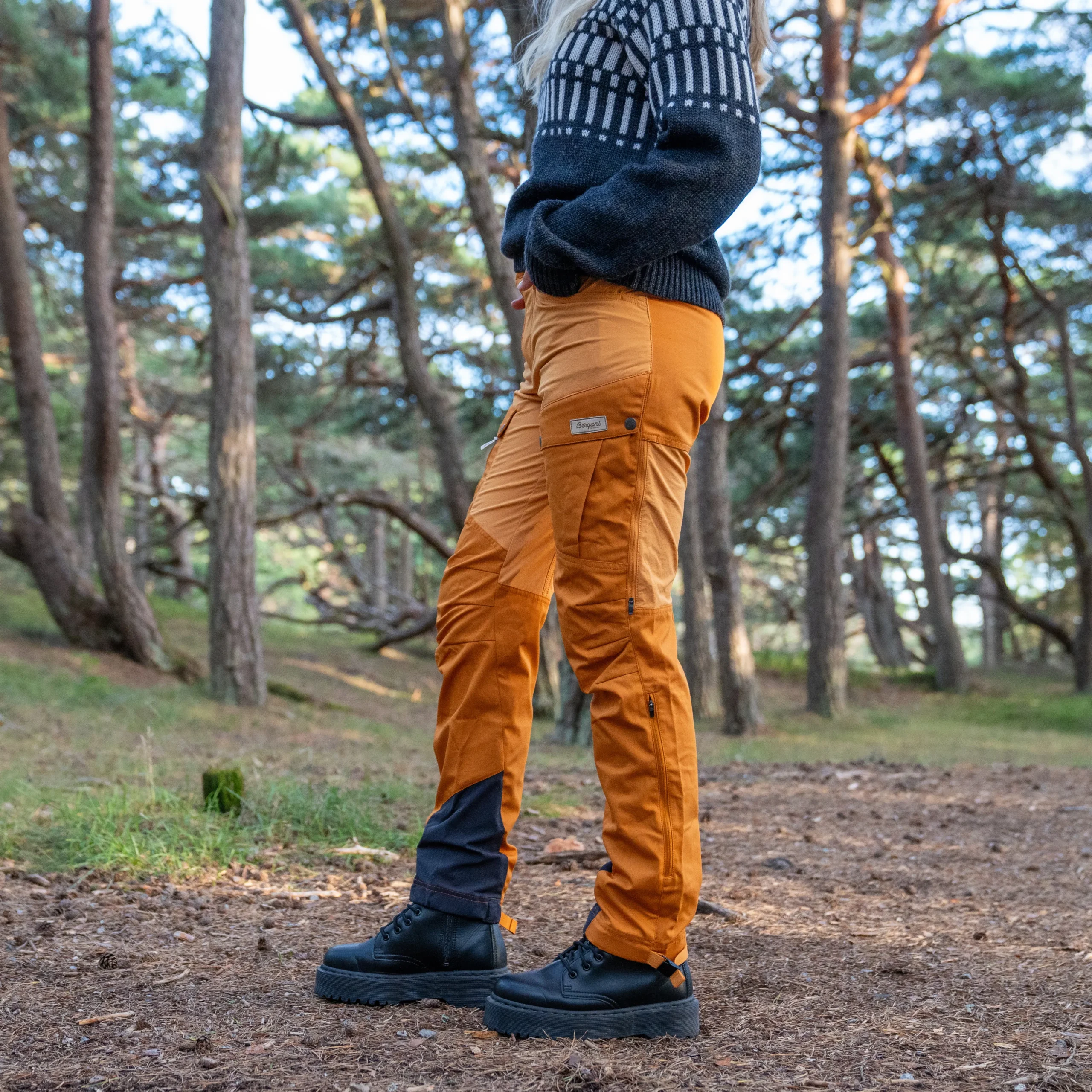 Flash Sale Bergans Nordmarka Favor Outdoor Pants Women - Golden Field