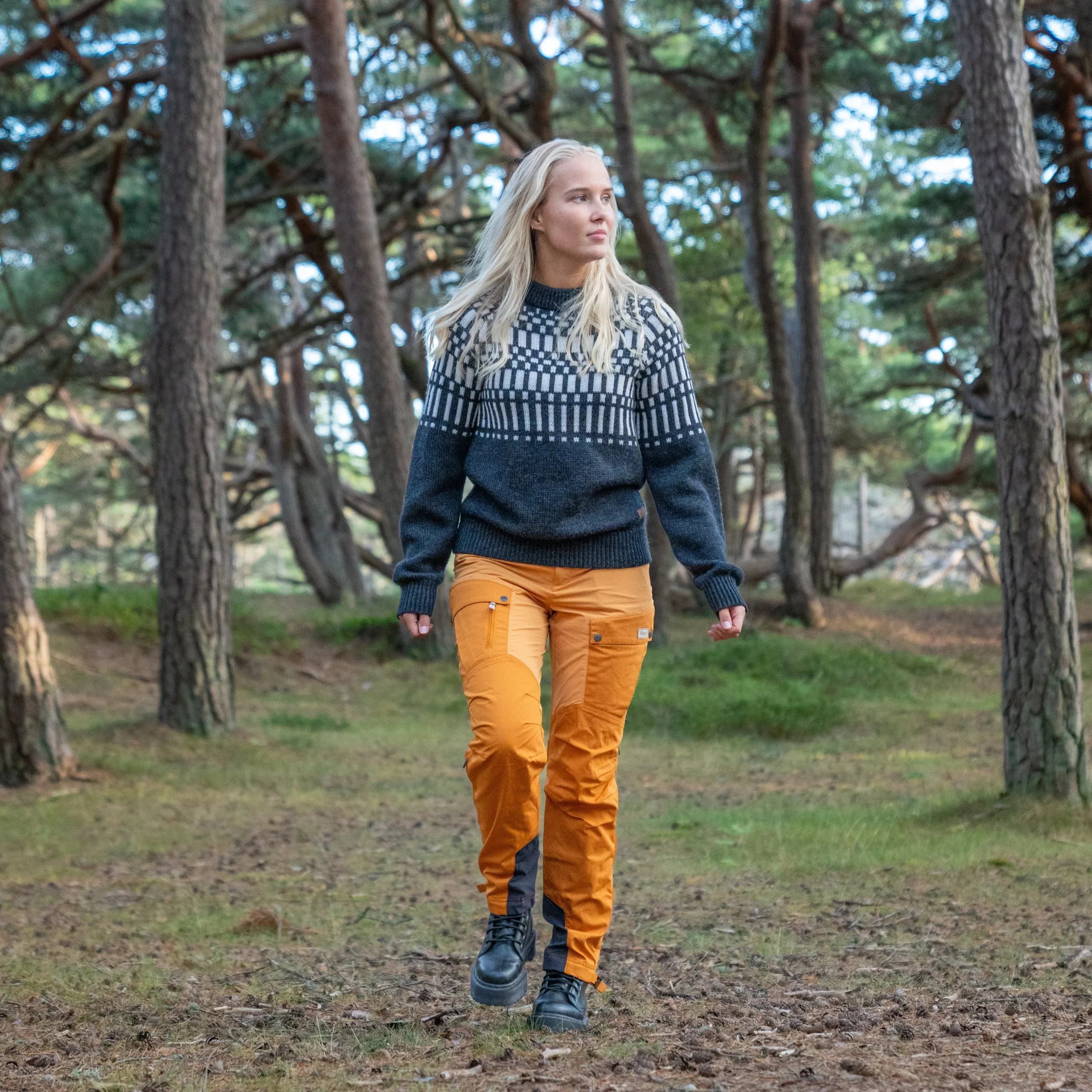 Flash Sale Bergans Nordmarka Favor Outdoor Pants Women - Golden Field