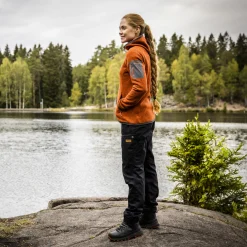 New Bergans Nordmarka Favor Outdoor Pants Women - Dark Shadow Grey