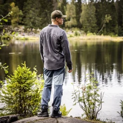 New Bergans Nordmarka Favor Outdoor Pants Men - Orion Blue / Smoke Blue