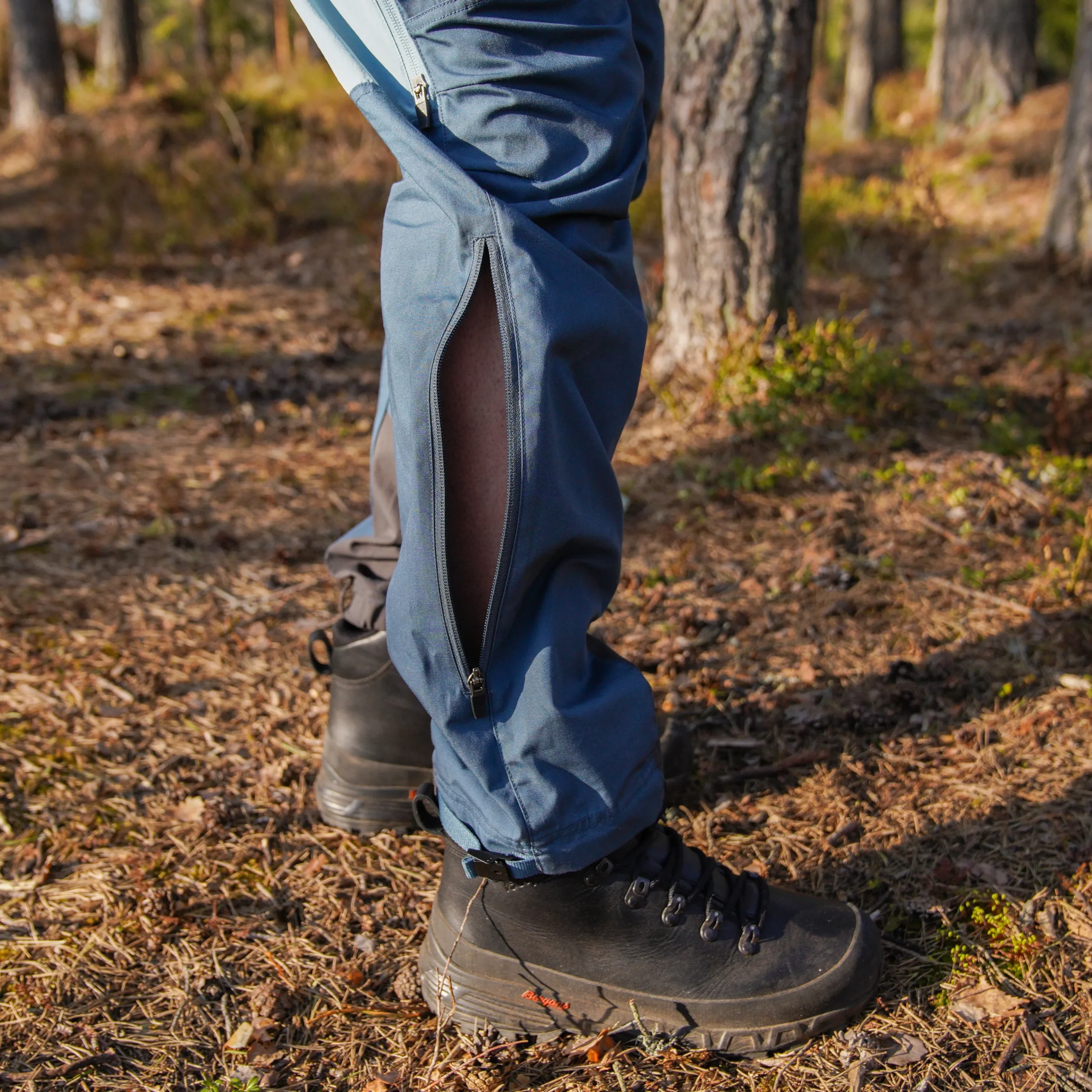 New Bergans Nordmarka Favor Outdoor Pants Men - Orion Blue / Smoke Blue