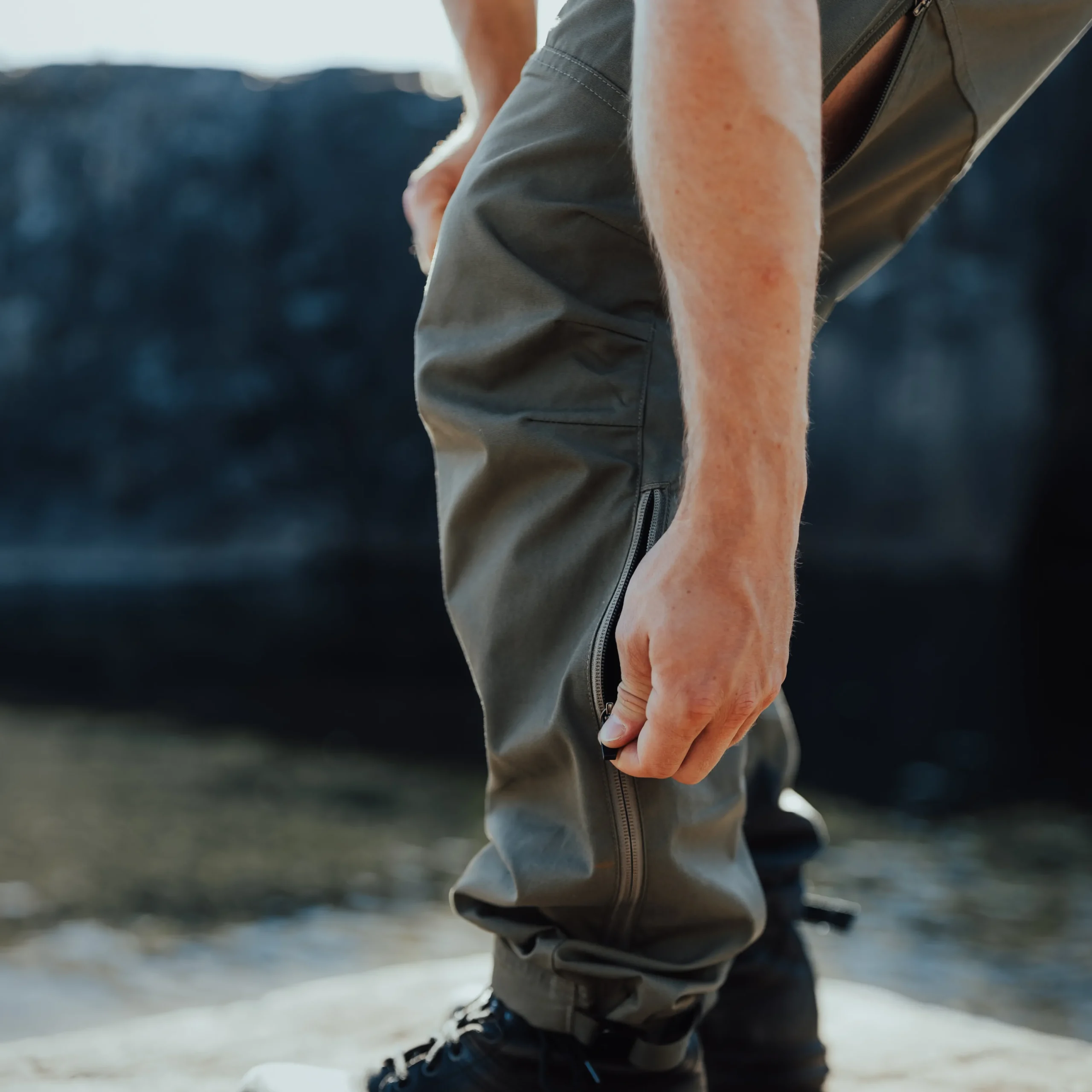 Discount Bergans Nordmarka Favor Outdoor Pants Men - Green Mud