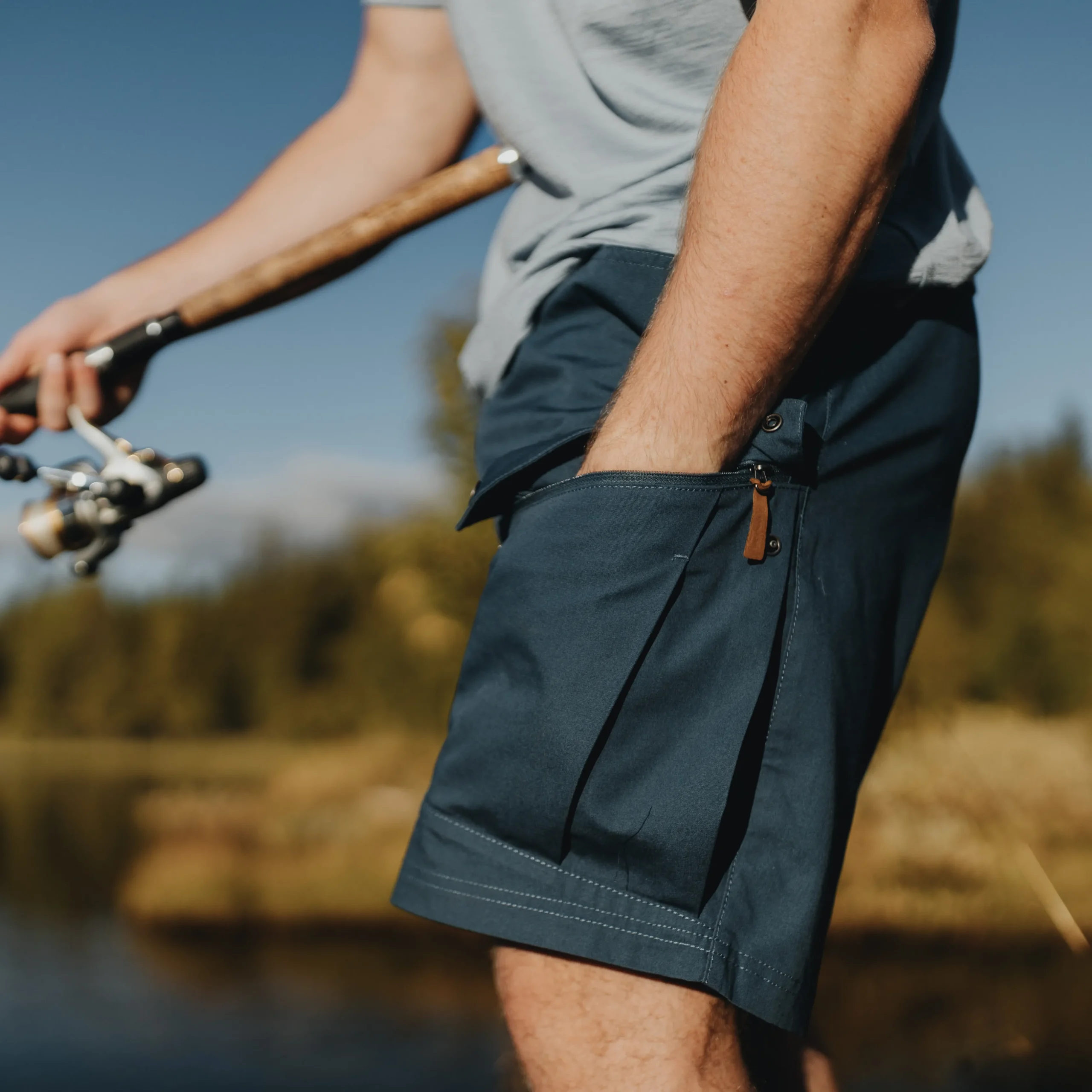 Online Bergans Nordmarka Favor Outdoor Shorts Men - Orion Blue
