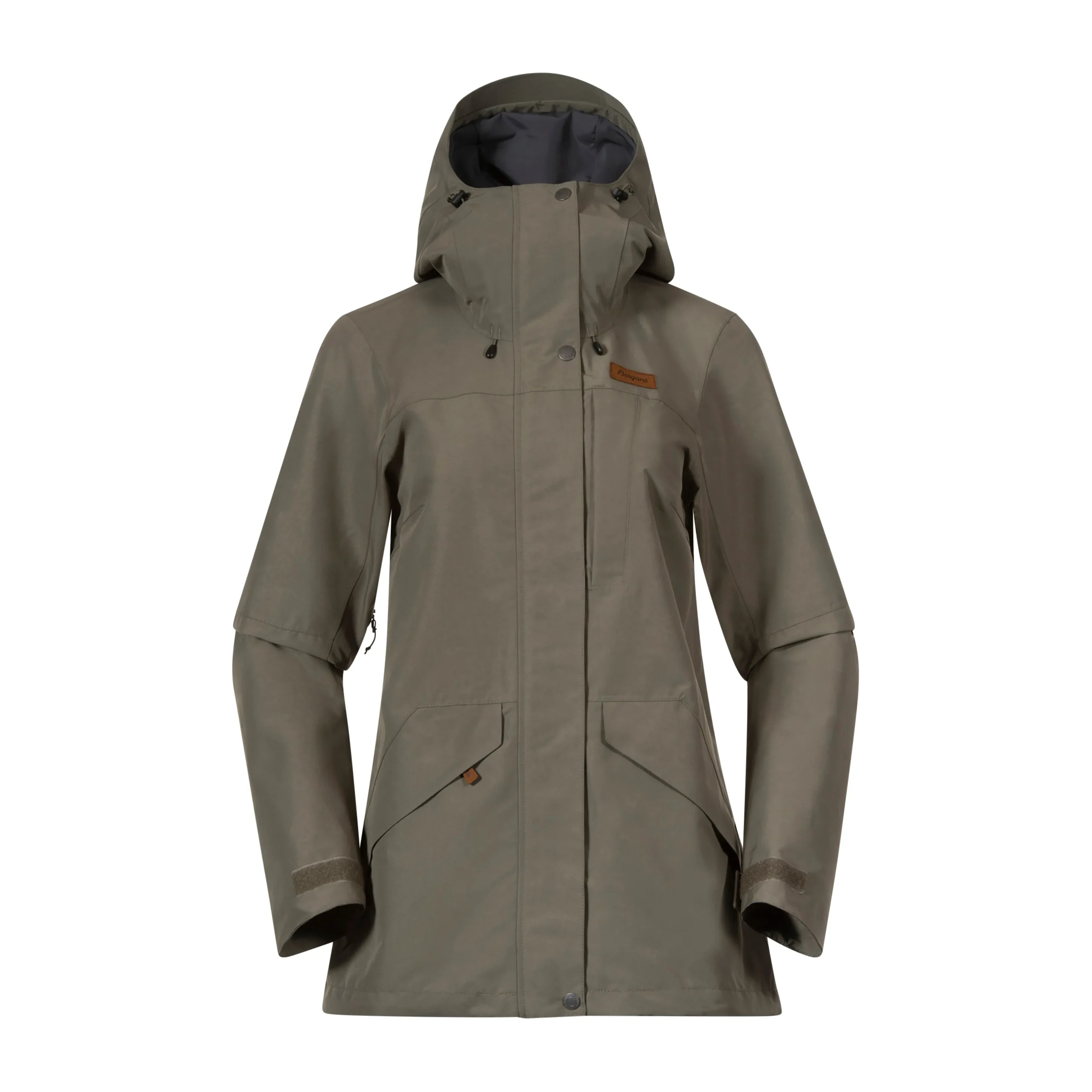 Outlet Bergans Nordmarka 2L Shell Jacket Women - Green Mud