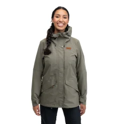 Outlet Bergans Nordmarka 2L Shell Jacket Women - Green Mud