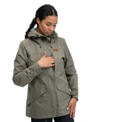 Outlet Bergans Nordmarka 2L Shell Jacket Women - Green Mud