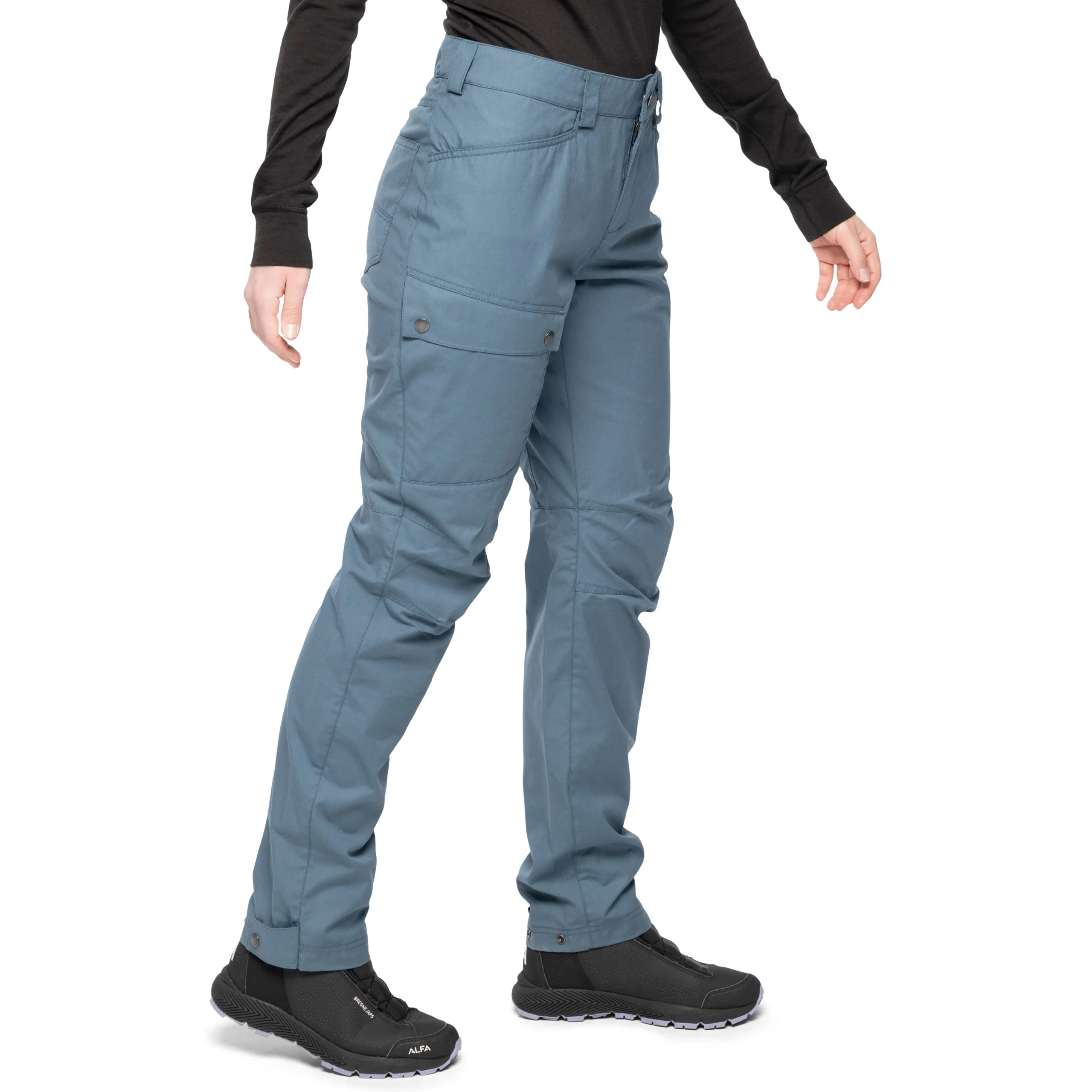 Best Bergans Nordmarka Leaf Light Pants Women - Orion Blue