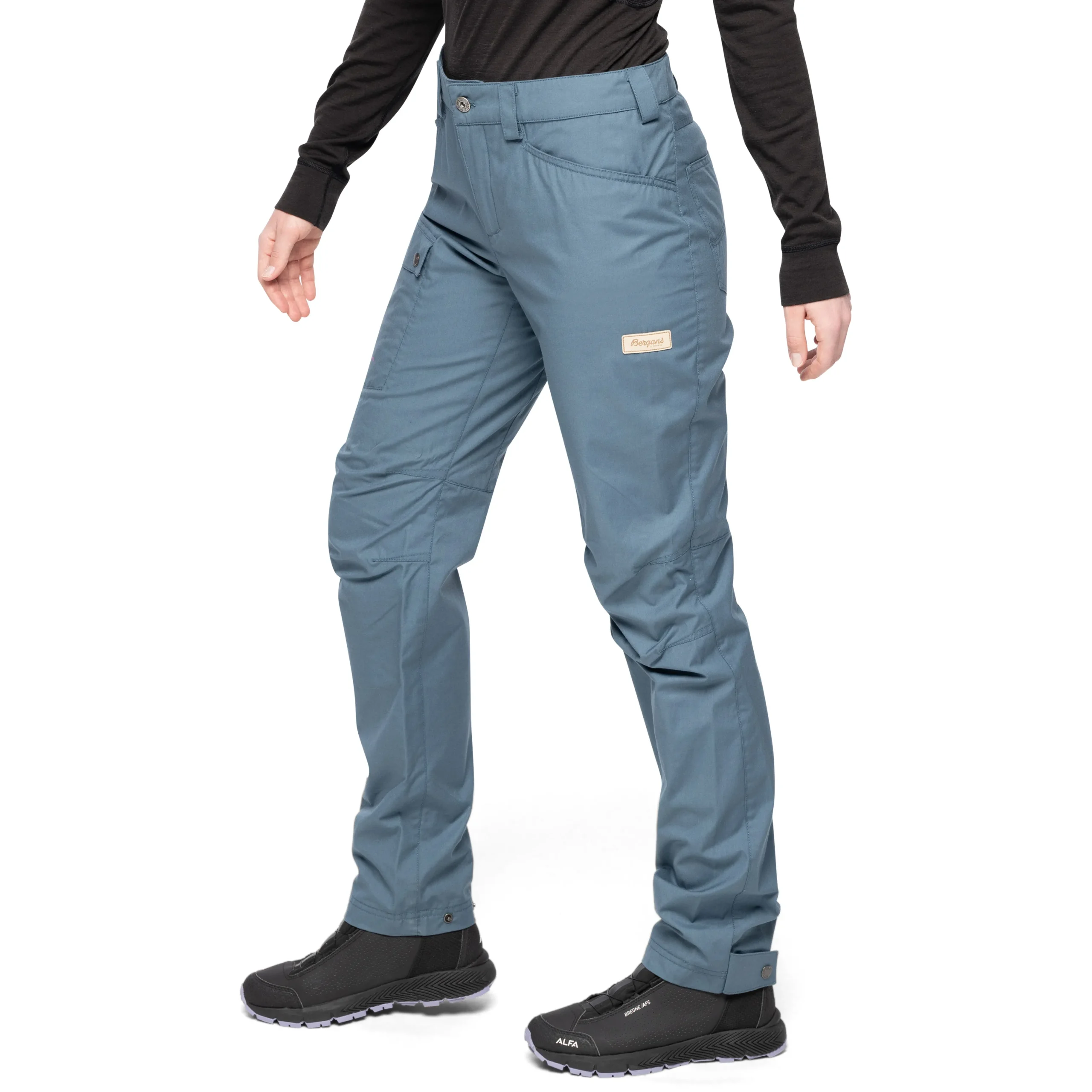 Best Bergans Nordmarka Leaf Light Pants Women - Orion Blue