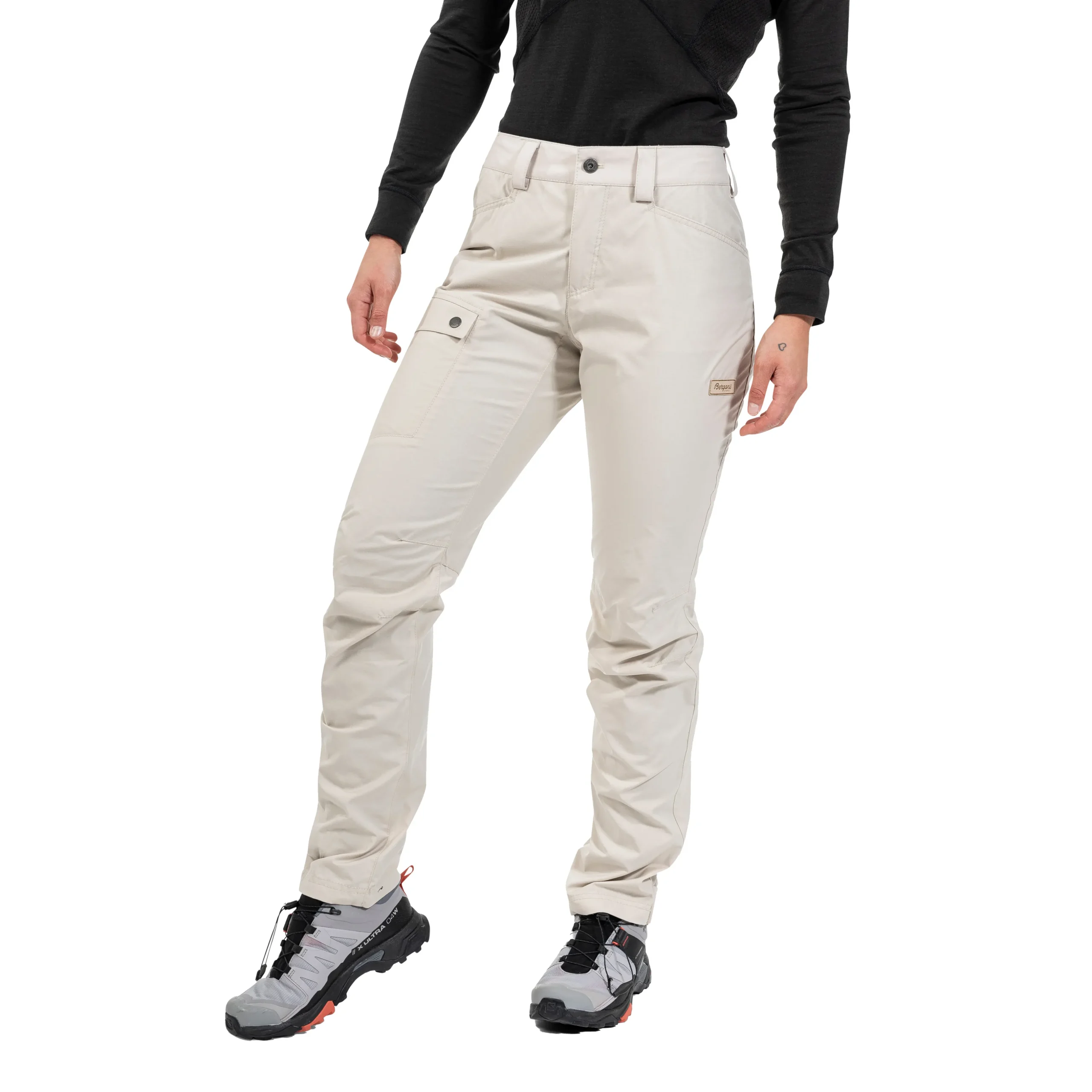 Sale Bergans Nordmarka Leaf Light Pants Women - Chalk Sand