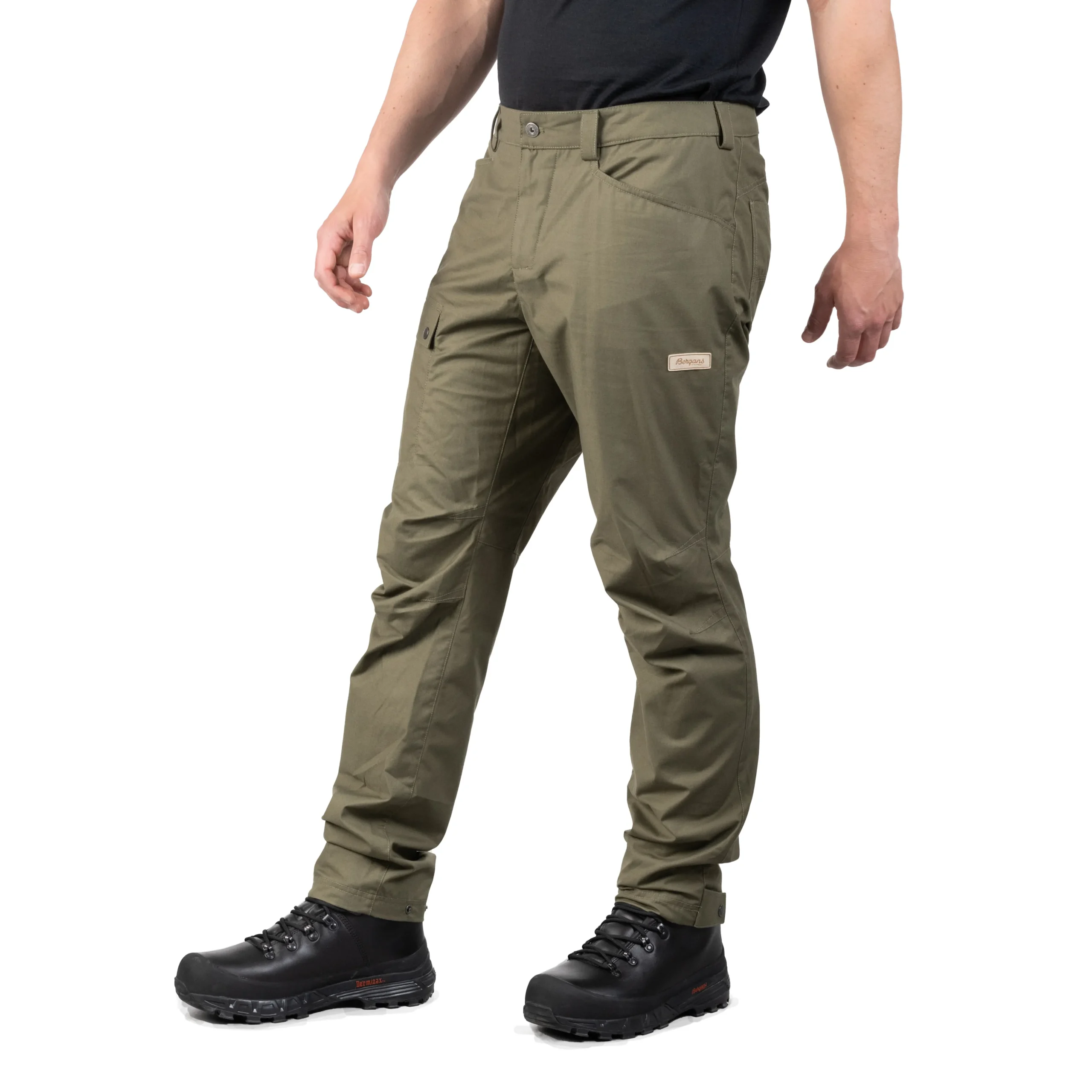 Store Bergans Nordmarka Leaf Light Pants Men - Green Mud