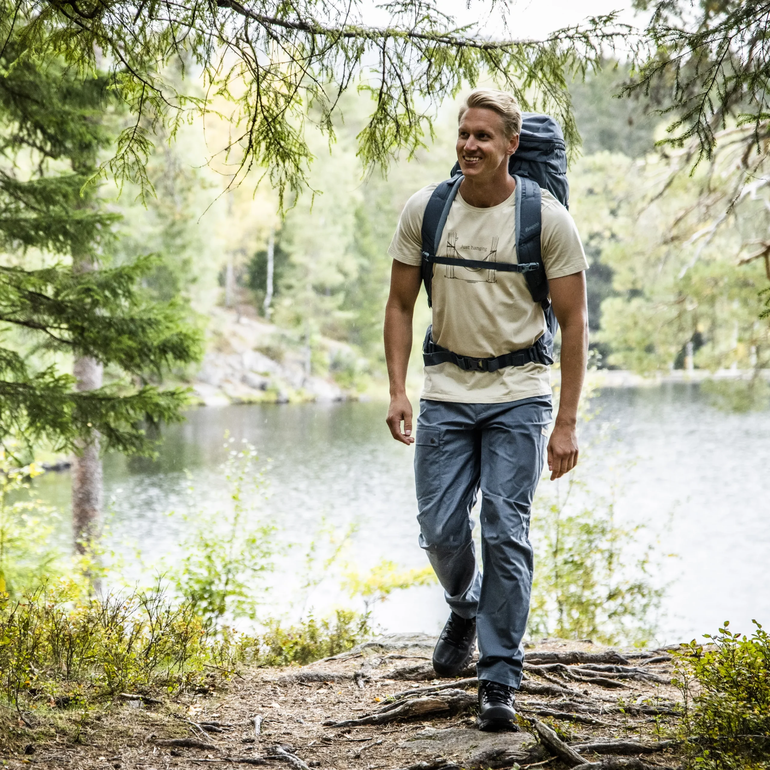 Flash Sale Bergans Nordmarka Leaf Light Pants Men - Orion Blue