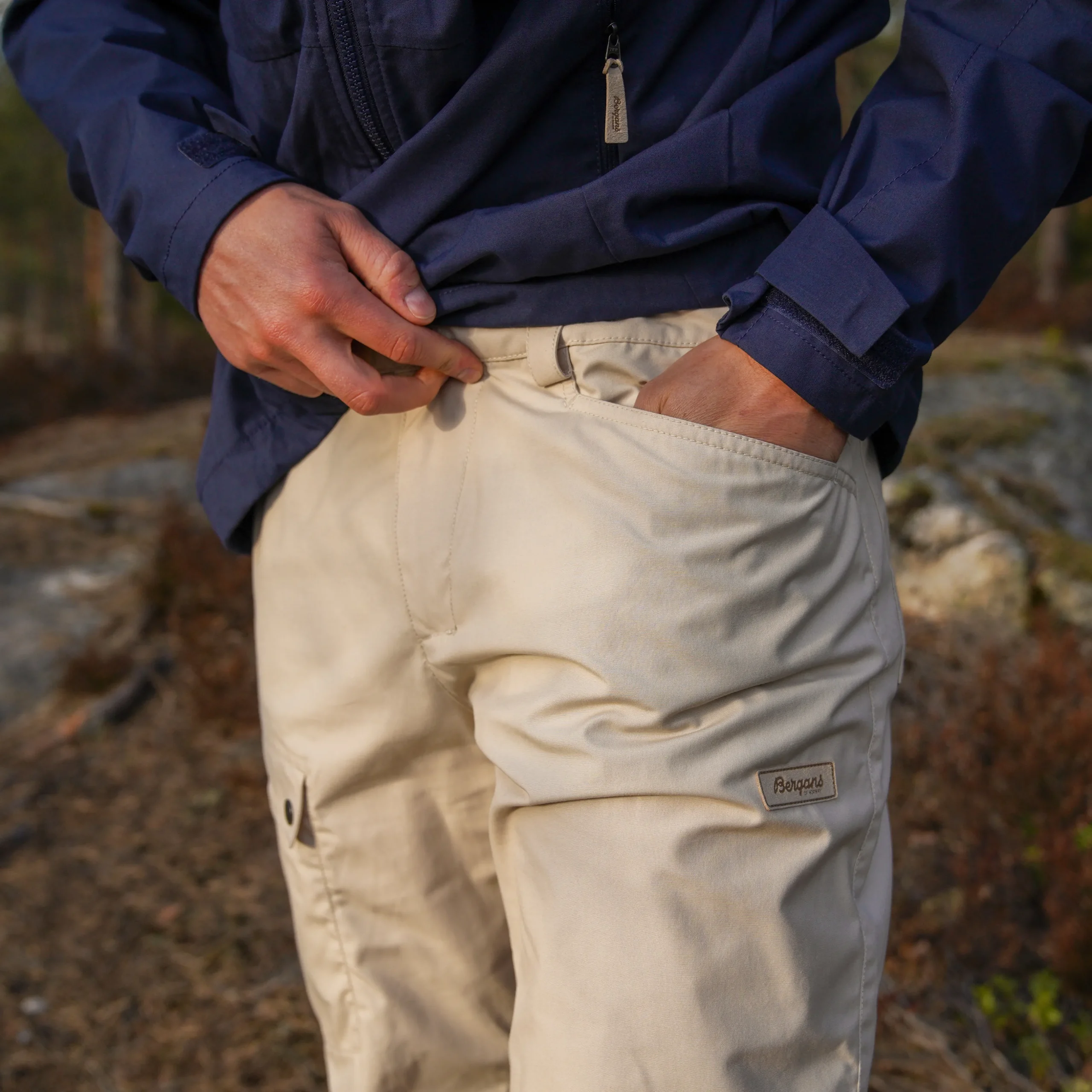 Online Bergans Nordmarka Leaf Light Pants Men - Chalk Sand