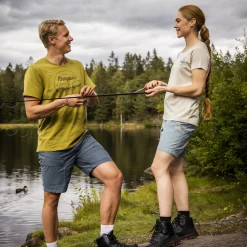 Fashion Bergans Nordmarka Leaf Light Shorts Women - Smoke Blue