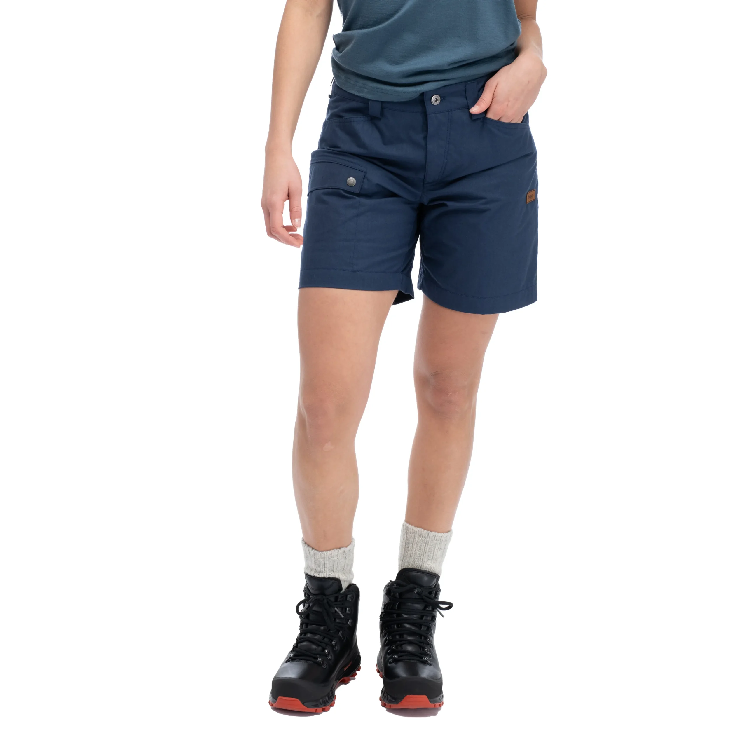 Cheap Bergans Nordmarka Leaf Light Shorts Women - Navy