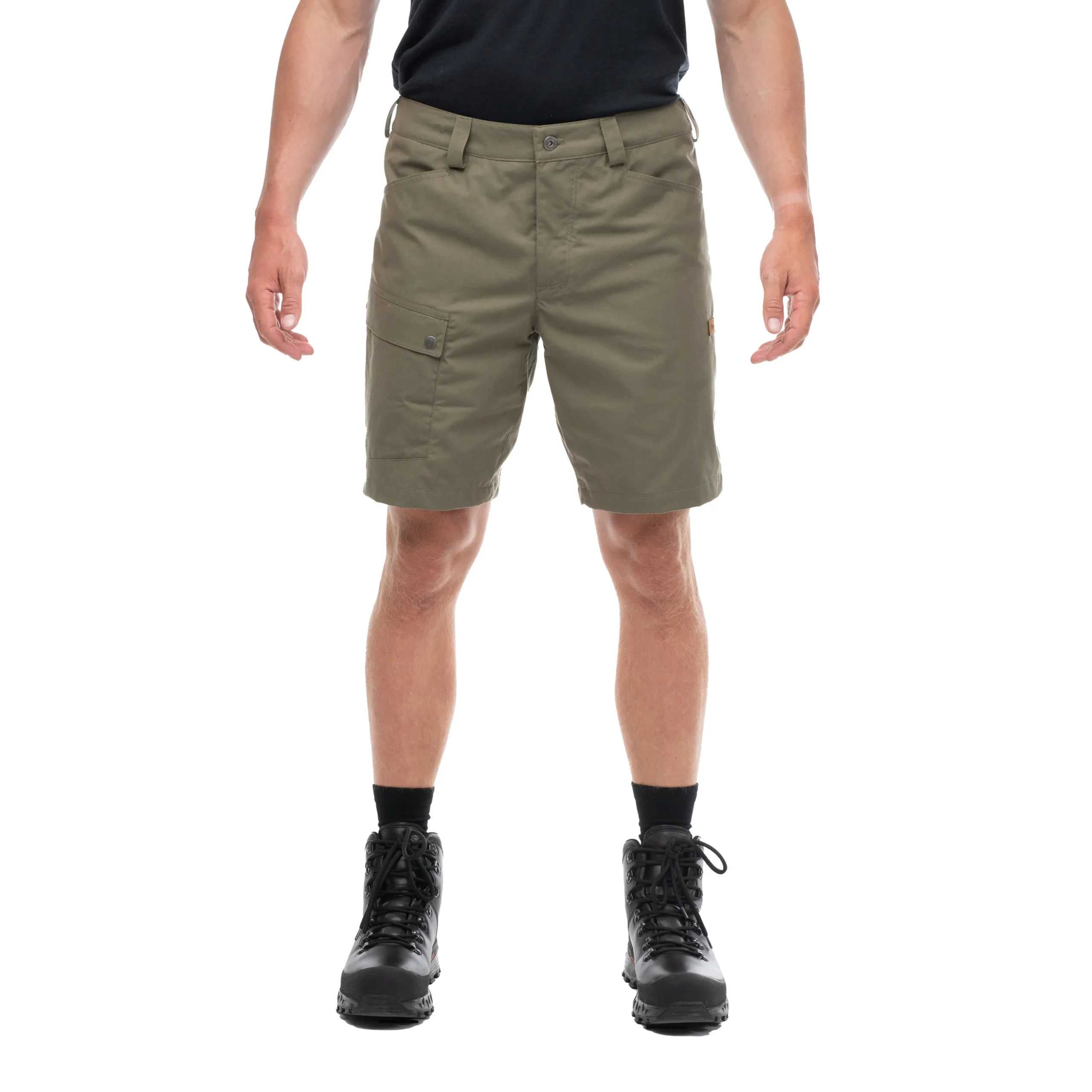 Outlet Bergans Nordmarka Leaf Light Shorts Men - GreenMud