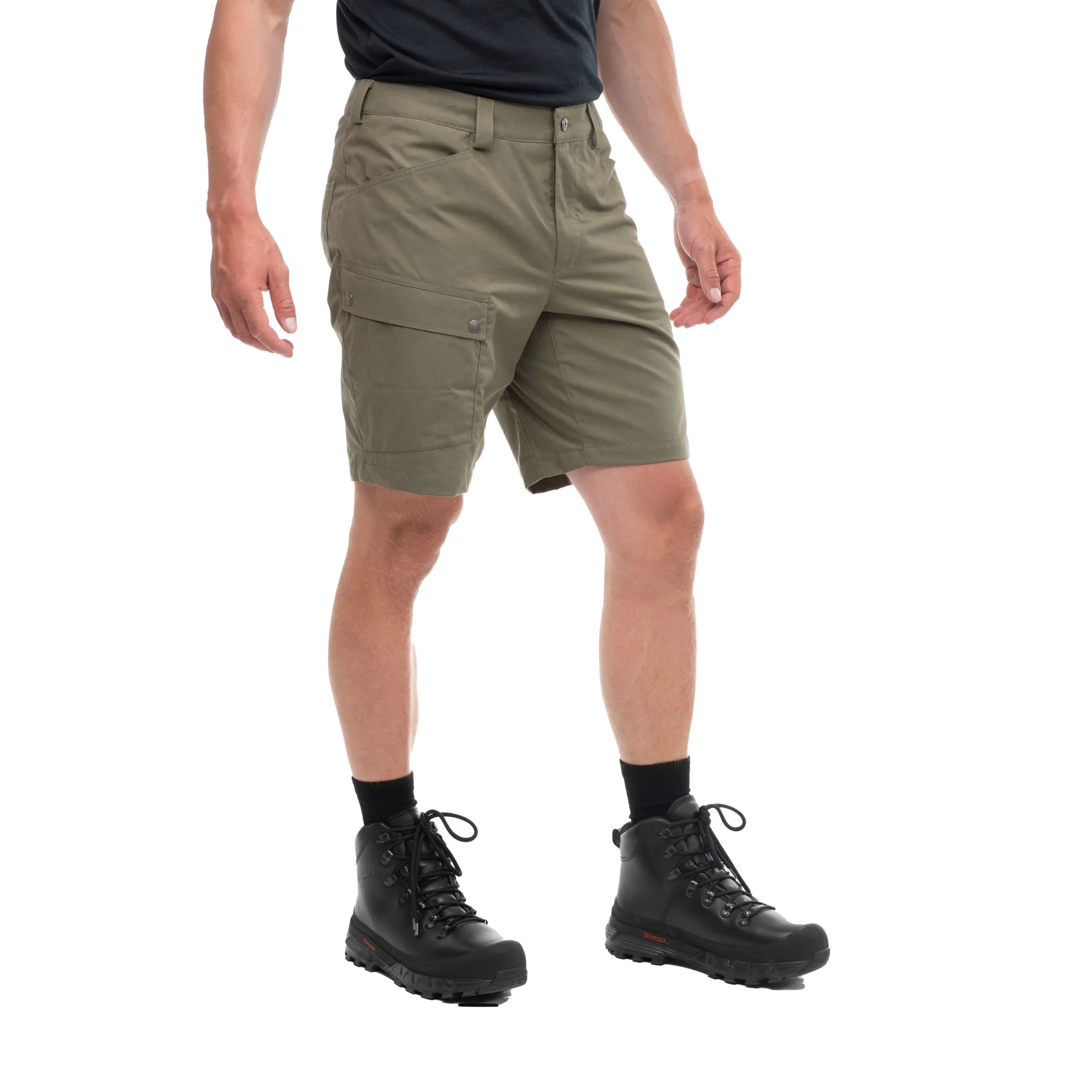 Outlet Bergans Nordmarka Leaf Light Shorts Men - GreenMud