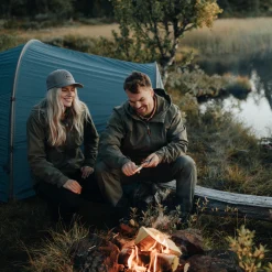Sale Bergans Nordmarka Leaf Light Wind Jacket Women - Green Mud
