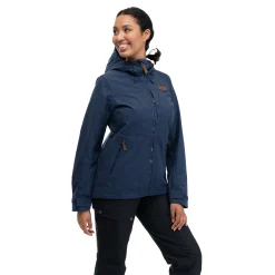 Store Bergans Nordmarka Leaf Light Wind Jacket Women - Navy