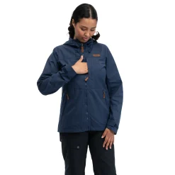 Store Bergans Nordmarka Leaf Light Wind Jacket Women - Navy