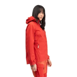 Cheap Bergans Nordmarka Leaf Light Wind Jacket Women - Dark Brick
