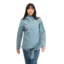 Sale Bergans Nordmarka Leaf Light Wind Jacket Women - Smoke Blue