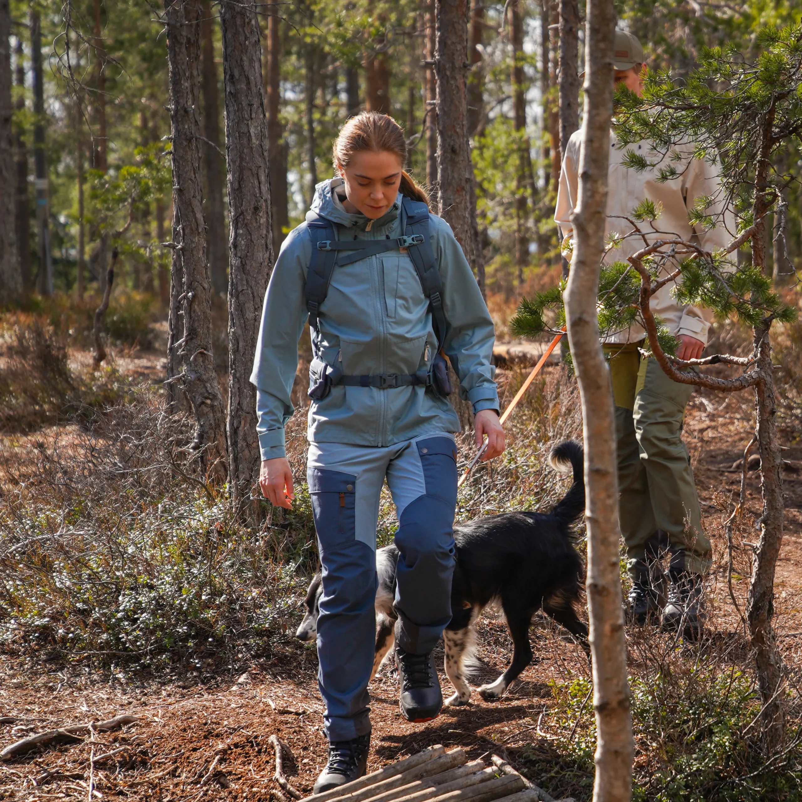 Sale Bergans Nordmarka Leaf Light Wind Jacket Women - Smoke Blue
