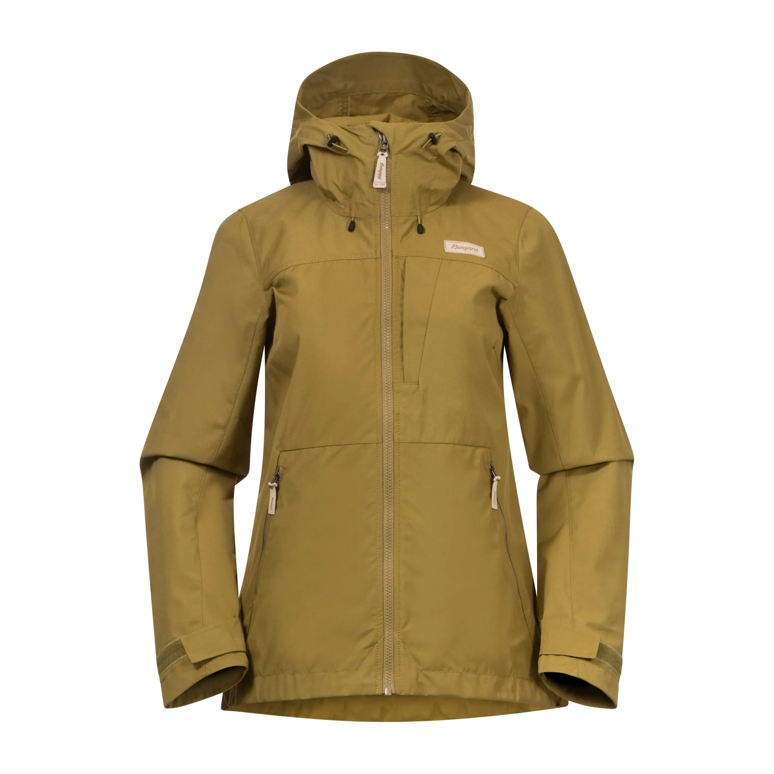 New Bergans Nordmarka Leaf Light Wind Jacket Women - Olive Green