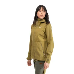 New Bergans Nordmarka Leaf Light Wind Jacket Women - Olive Green