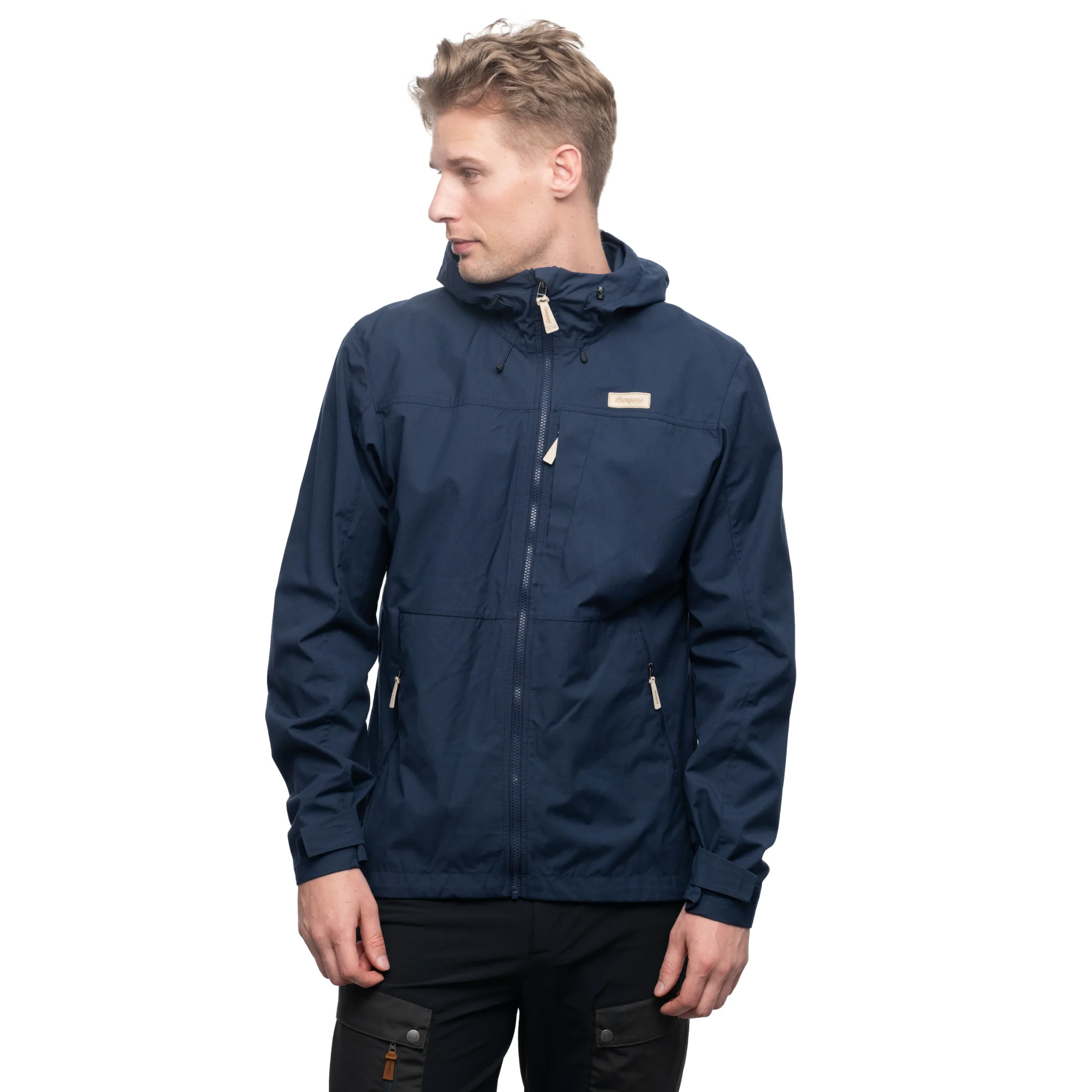 Cheap Bergans Nordmarka Leaf Light Wind Jacket Men - Navy Blue