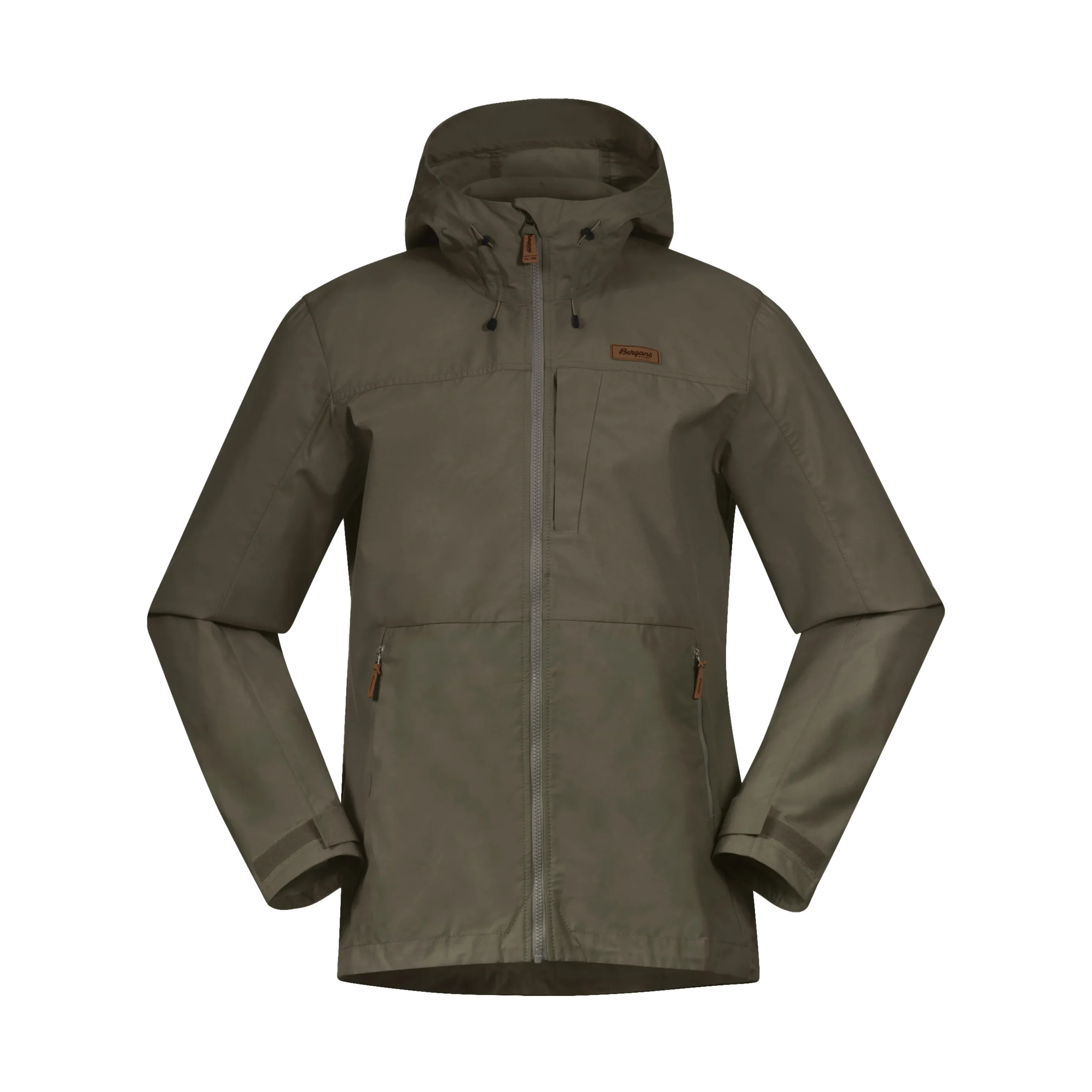 Fashion Bergans Nordmarka Leaf Light Wind Jacket Men - Green Mud