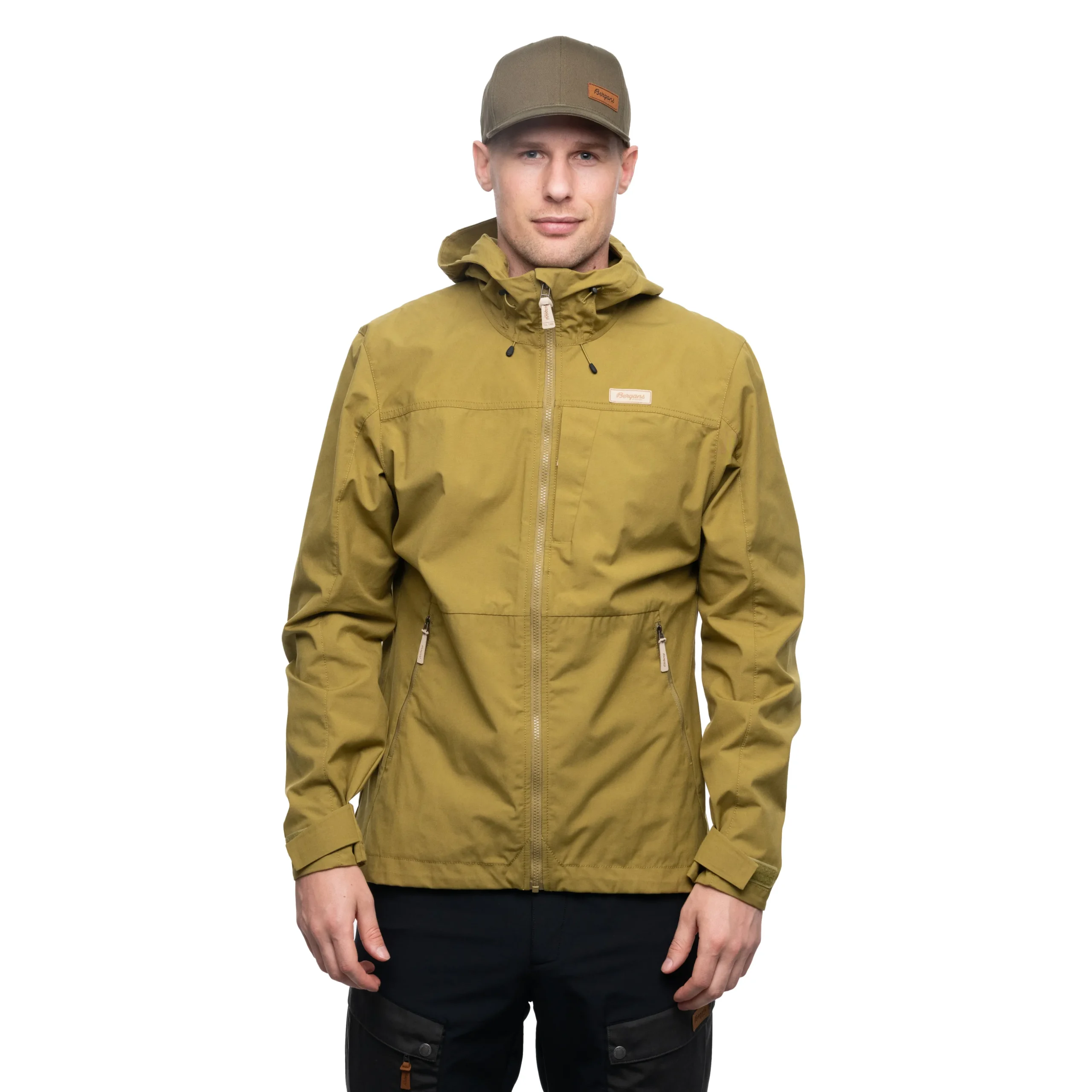 Cheap Bergans Nordmarka Leaf Light Wind Jacket Men - Olive Green