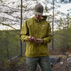 Cheap Bergans Nordmarka Leaf Light Wind Jacket Men - Olive Green