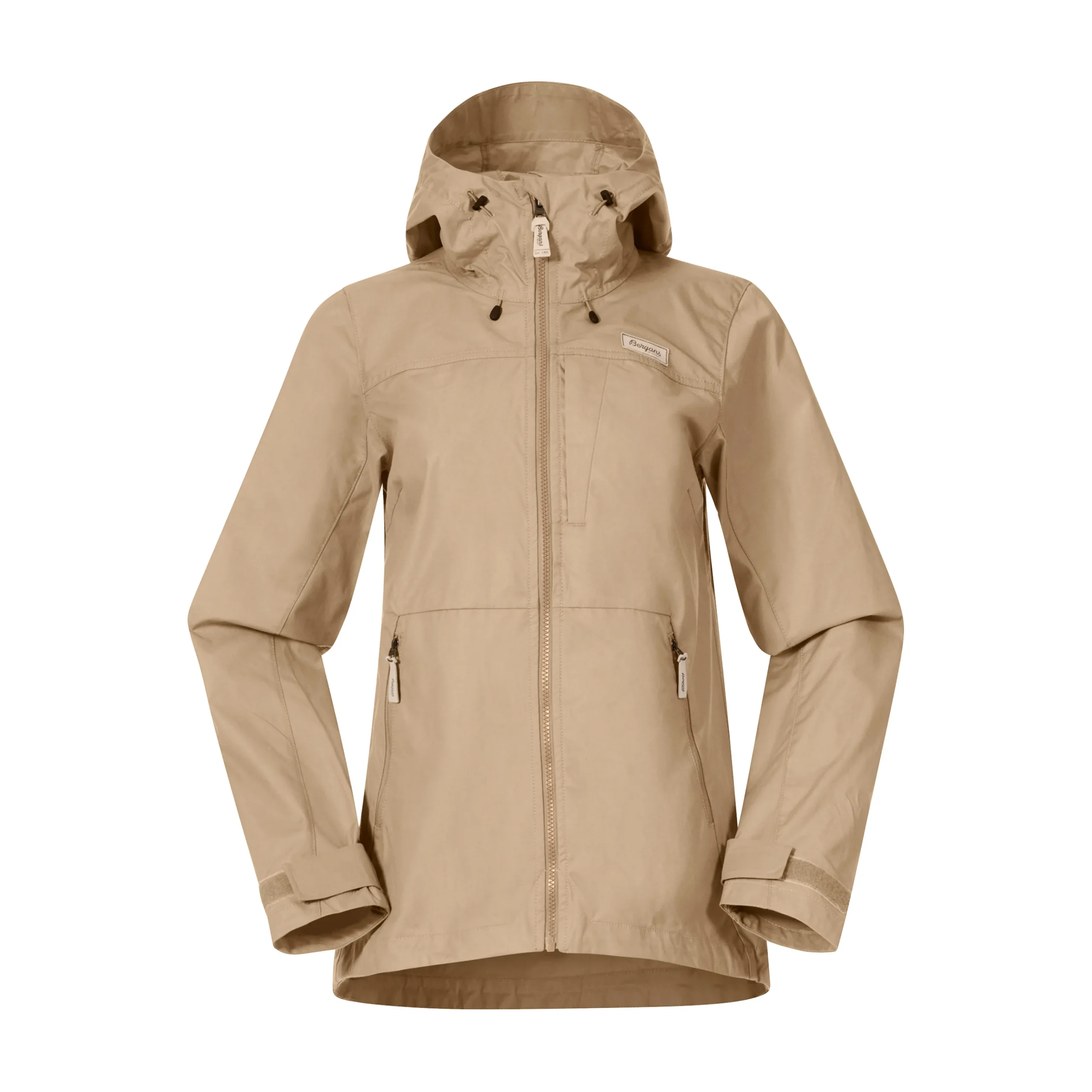 Best Sale Bergans Nordmarka Leaf Light Wind Jacket Women - Warm Sand