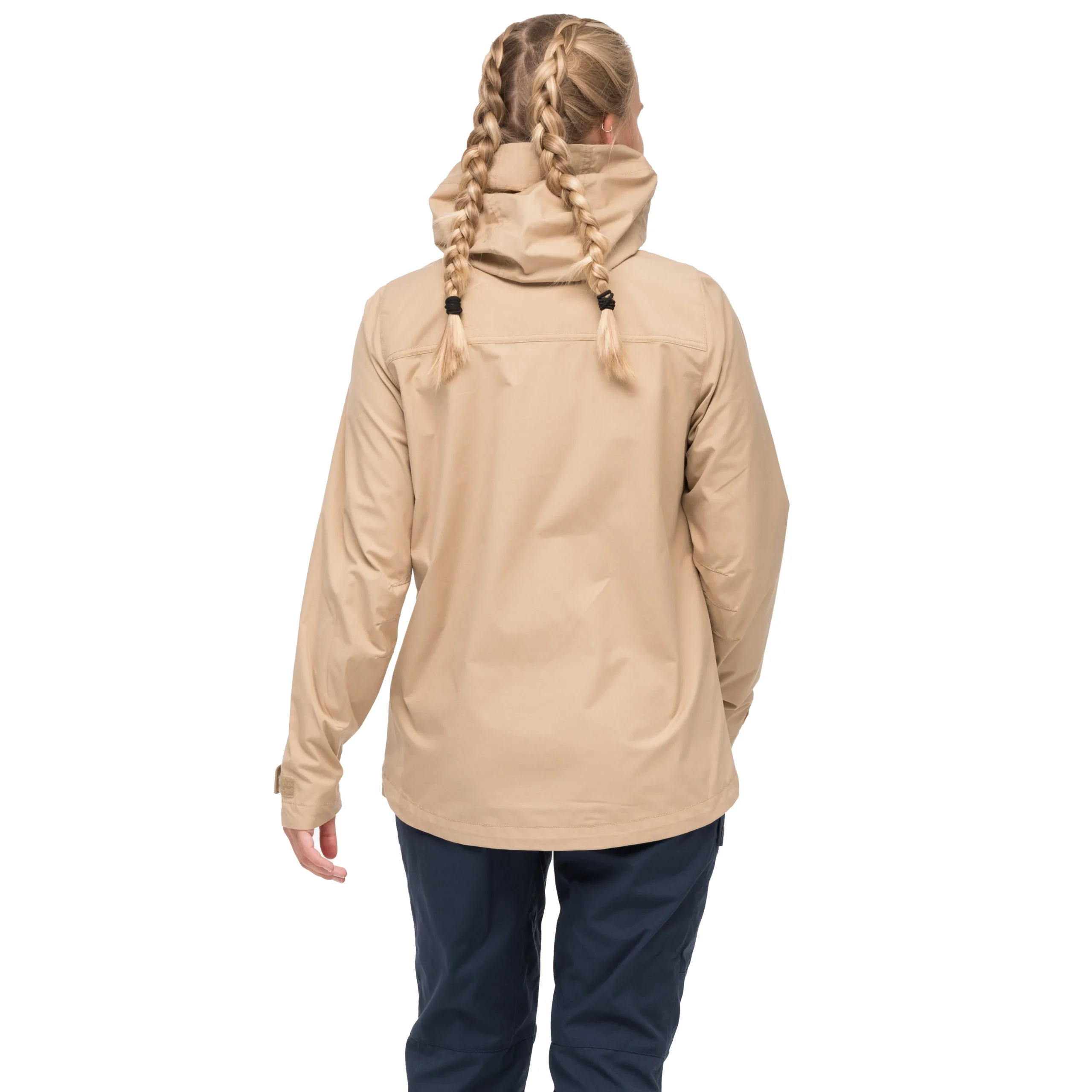 Best Sale Bergans Nordmarka Leaf Light Wind Jacket Women - Warm Sand