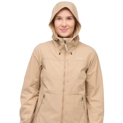 Best Sale Bergans Nordmarka Leaf Light Wind Jacket Women - Warm Sand